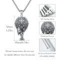 wholesale 925 Sterling Silver St Michael Pendant-0-5