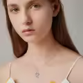 TOUPOP Sterling Silver Opal Rose Music Note Necklace-0-4