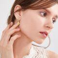 wholesale 925 Sterling Silver Gold Plated Dangle Horse Head Drop Earrings for Women-0-2