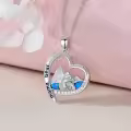 TOUPOP 925 Sterling Silver Pendant Jewelry Gift For Mom Grandmother Women-0-3