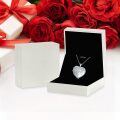 TOUPOP Sterling Silver Pendant Necklace with Stone-0-6