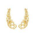 wholesale 925 Sterling Silver Ornate Vine Earring Set-0-0