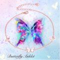 wholesale TOUPOP Butterfly Gifts For Women Wife Butterfly Anklets,flying Butterfly Anklets For Women Sterling Silver Butterfly Ankle Bracelets Pearl Jewelry Gifts For Women Birthday Annivesary -0-1