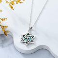 wholesale TOUPOP Star Of David Necklace Sterling Silver Chai Symbol Jewish Christian Jewelry Gifts With 18" Chain -0-3