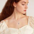 wholesale 925 Sterling Silver Halloween Ghost Cat Skeleton Charm Pendant Necklace-0-4