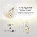 wholesale 925 Sterling Silver Cute Fox Cartoon Pendant Necklace for Women Gifts-0-2