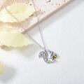 wholesale 925 Sterling Silver Acorn Squirrel Charm Necklace for Women Girls Gifts Jewelry Accessories-0-4
