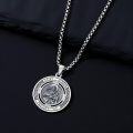 wholesale 925 Sterling Silver Saint Joseph Protect Us Medal Pendant Necklace for Men & Women-0-4