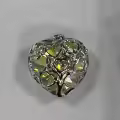TOUPOP Sterling Silver & Natural Gemstone Tree Of Life Birthstone Necklace Pendant-0-4