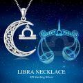 wholesale Sterling Silver Zodiac Necklace 12 Constellations Pendant Jewelry for Women Men-0-36