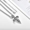 wholesale 925 Sterling Silver Jesus Christ INRI Cross Crucifix Pendant Necklace for Men & Women-0-2