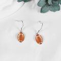 wholesale 925 Sterling Silver Football Dangle Earrings Sports  for Her-0-4