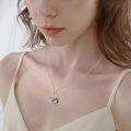wholesale 925 Sterling Silver Penguin Heart Pendant Necklace for Women Gifts-0-4