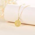 wholesale 14K Gold Tree Of Life Sun Evil Eye Pendant Necklace For Women Girl's Gift Jewelry Accessories-0-2