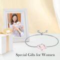 wholesale  Sterling Silver Gemstone Dainty Link Bracelet for Women -0-45