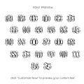 wholesale 925 Sterling Silver Gold Plated Monogram Round Disc Drop Earrings-0-4