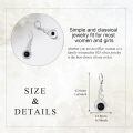 wholesale 925 Sterling Silver Green Turquoise Drop Earrings Platinum Plated Twisted Swirl Jewelry For Women-0-50