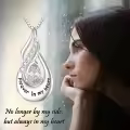 wholesale 925 Sterling Silver Pink Crystal Teardrop Pendant with Custom Engraving & Box Chain Necklace-0-4