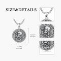 wholesale 925 Sterling Silver Skull & Hourglass Tree of Life Pendant Necklace for Men Women Gifts-0-4
