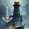 wholesale 925 Sterling Silver Anchor with Lighthouse and Shark Pendant Nautical Necklace-0-4