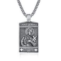 wholesale 925 Sterling Silver Saint Gerard Protective Charm Pendant-St Gerard