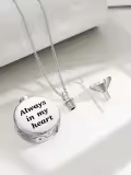 TOUPOP Sterling Silver Tree Of Life Urn Necklace Cremation Jewelry For Ashes-0-3