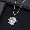 wholesale Sterling Silver Stone Zodiac Necklace 12 Constellation Horoscope Pendant-0-22