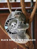 wholesale 925 Sterling Silver Pendant Necklace Wholesale With Moon And Sloth Design-0-5
