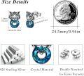 wholesale S925 Sterling Silver Cute Small Stud Earrings for Women, Hypoallergenic Everyday Jewelry Gift-0-1