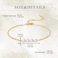 wholesale 14K Gold Freshwater Pearl Anklet for Women-0-3