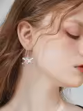 TOUPOP Sterling Silver Baseball Dangle Drop Earrings For Women Gifts-0-3