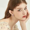 wholesale 925 Sterling Silver Birthstone Cute Dinosaur Stud Earrings for Women-0-1