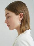 wholesale 925 Sterling Silver Infinity Soccer Ball Star Drop Earrings-0-2