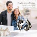 wholesale 925 Sterling Silver Yin Yang Dolphins Pendant Necklaces Set for Women Gifts-0-1