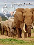 wholesale 925 Sterling Silver Elephant Mother Daughter Jewelry Set - Heart Pendant Necklace for Women, Mom Gift for Birthday, Mother's Day-0-5