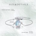 wholesale 925 Sterling Silver Tree Of Life Tear Drop Pendant Bracelet-0-3