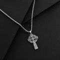 wholesale 925 Sterling Silver &  Celtic Knot Cross Pendant Necklaces for Men and Women-0-3