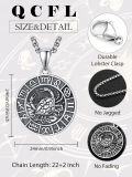 wholesale 925 Sterling Silver Cancer Zodiac Sign Necklace for Men - Astrology s-0-1