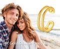 wholesale 14K Real Gold No-Piercing Clip-On Open Hoop Ear Cuff Earrings for Women, Elegant Lightweight 11mm Cartilage Earrings, Hypoallergenic Gift-0-4