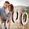 wholesale 925 Sterling Silver Black Crushed Stone Huggie Hoop Earrings for Women-0-5