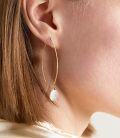 wholesale 925 Sterling Silver Teardrop White and Pink Opal Drop Earrings-0-9