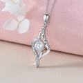 TOUPOP Sterling Silver Heart Pendant Mother's Day Gifts For Mom-0-2