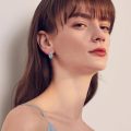 wholesale 925 Sterling Silver Turquoise Clover Drop Earrings for Women - Irish  Idea-0-4
