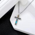 wholesale 925 Sterling Silver Turquoise Mountain Sun Pendant Necklaces for Men & Women-0-2