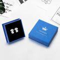 wholesale 925 Sterling Silver Cutie Puppy Stud Earrings for Women - Dog Lover Gift Idea-0-5