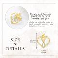 wholesale 10K Gold Infinity Love Woman Figure CZ Pendants Necklaces Gifts for Her Wife Girlfriend Anniversary Birthday Christmas Jewelry Present Ideas-0-4