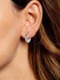 wholesale Sterling Silver Norse Viking Celtic Knot Hoop Earrings for Women Men Unisex-0-8
