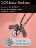 wholesale  Photo Frame Cross Pendant Necklaces for Men - Personalized Picture Holder Gifts-0-4