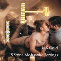 wholesale  14K Gold Solid Tiny Stud Earrings for Women Men -0-1