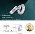 wholesale 925 Sterling Silver Sun & Moon Huggie Hoop Earrings with Stars - 14mm Diameter-0-1